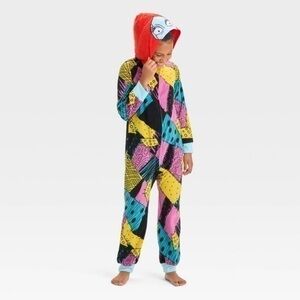 NWT. DISNEY Nightmare Before Christmas Sally Kids Union Suit